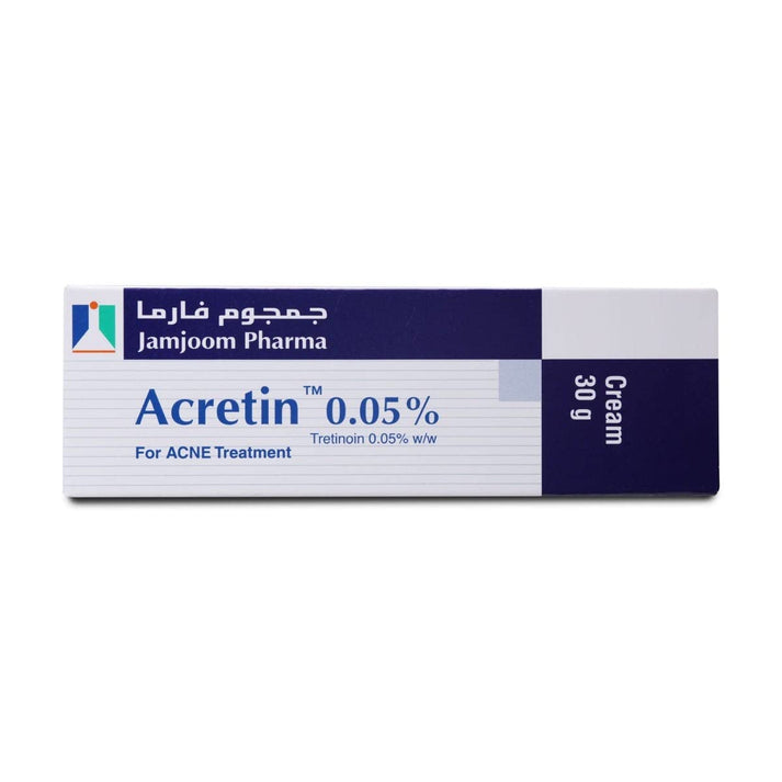 Acretin 0,05% Crème pour l'acné (Trétinoïne) 30g