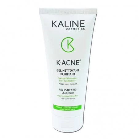 KALINE K-ACNE®
GEL NETTOYANT
PURIFIANT
PEAU GRASSE A IMPERFECTIONS
TENDANCES ACNÉIQUES