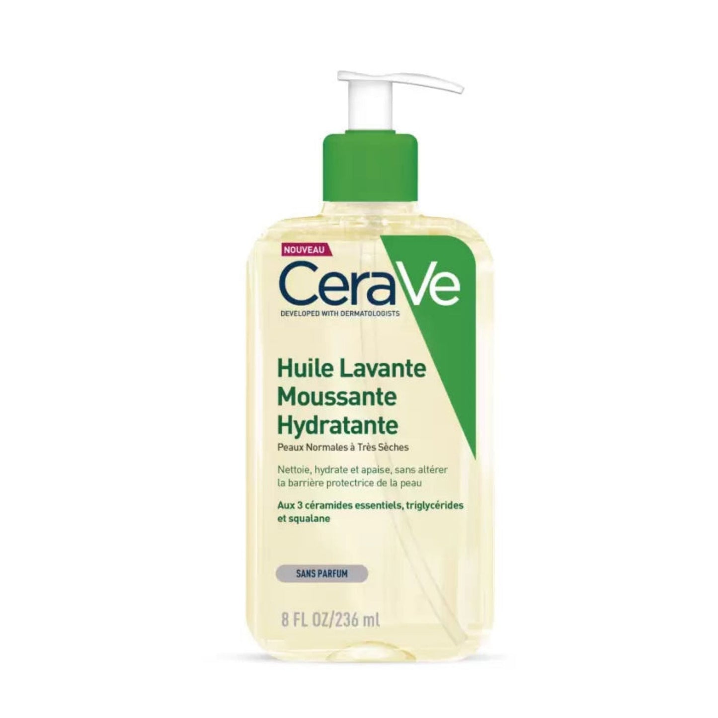 CeraVe Huile Lavante Moussante Hydratante