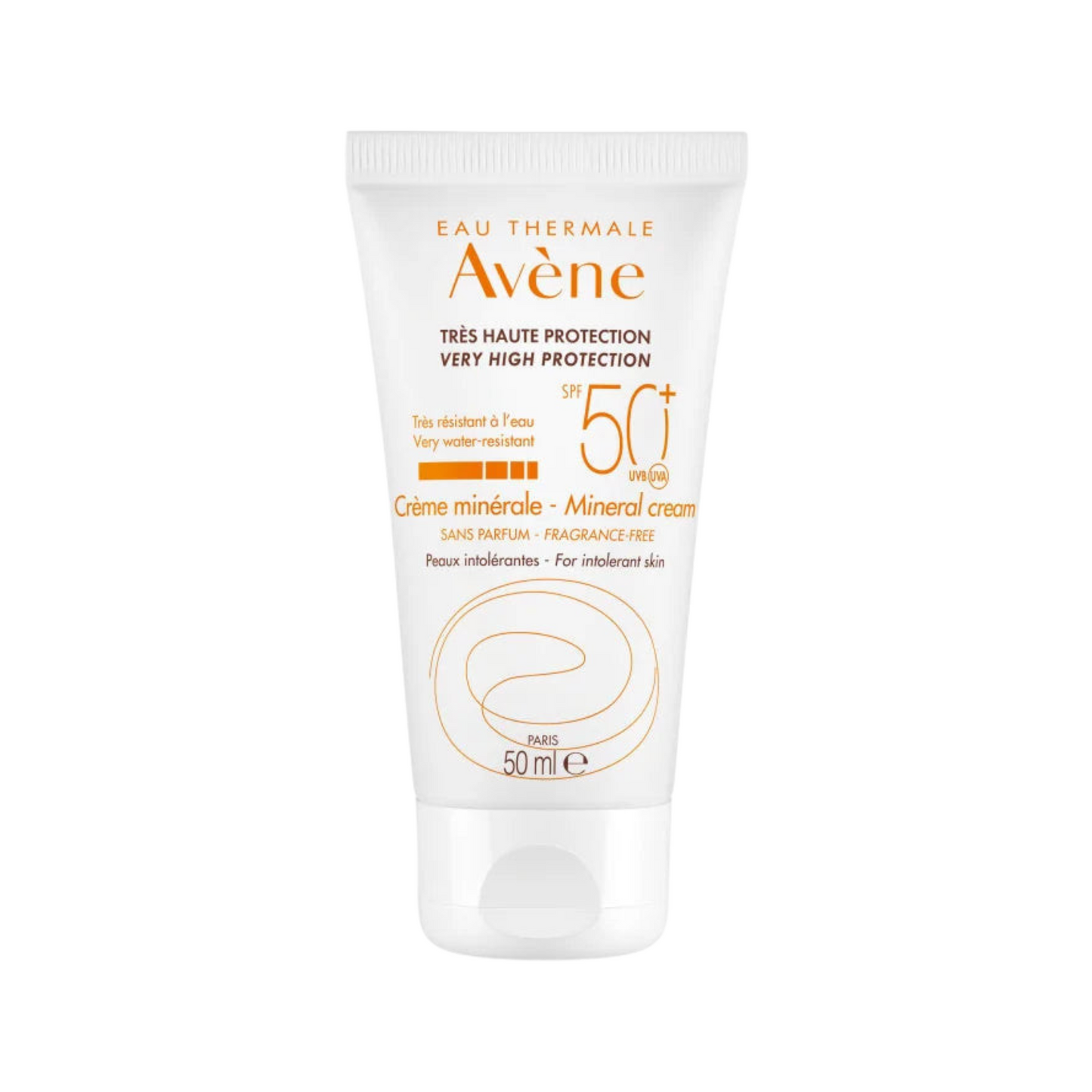 EAU THERMALE AVÈNE CREME SOLAIRE MINERALE SPF 50+ 50ML