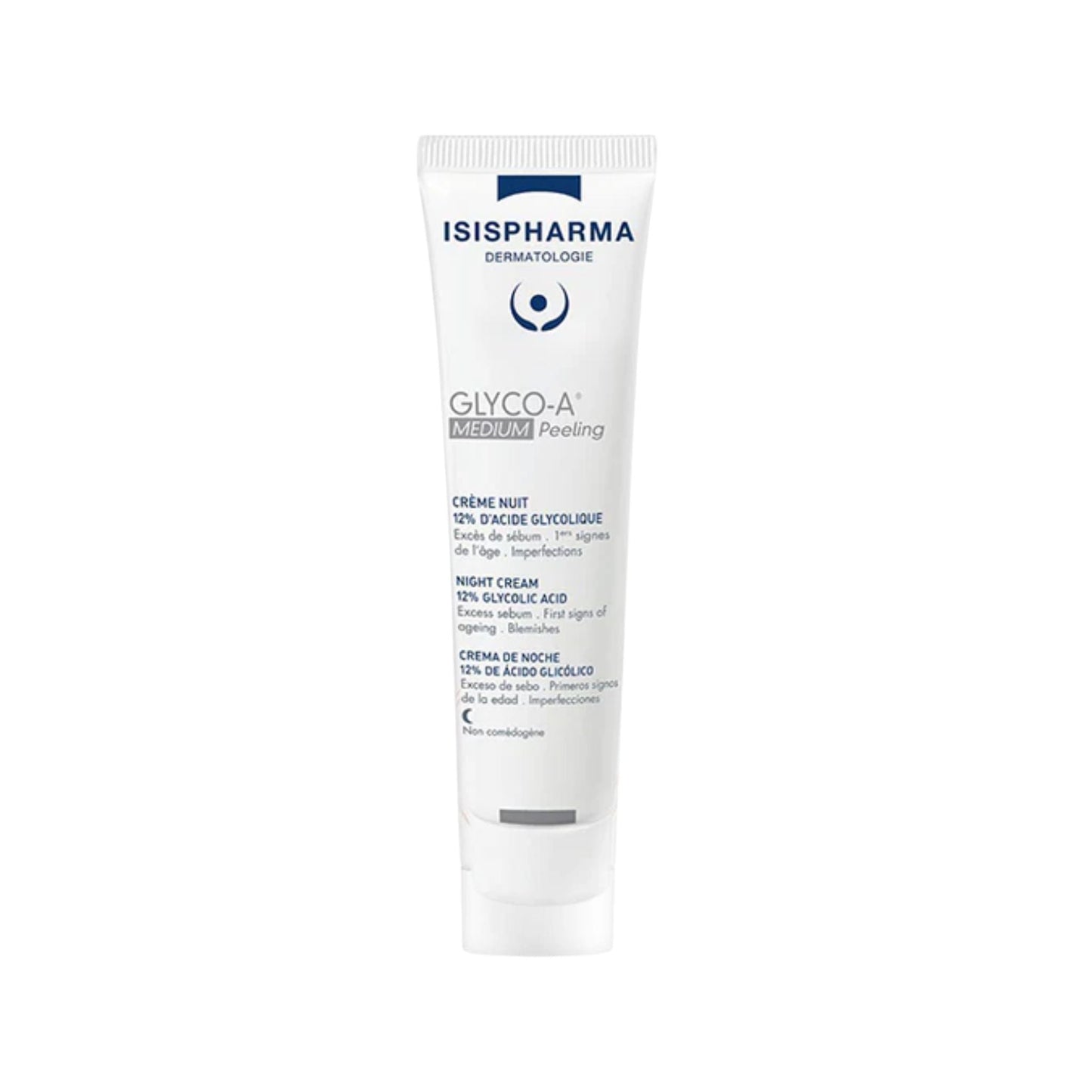 ISISPHARMA GLYCO-A MEDIUM Peeling Crème Nuit 12% D’acide Glycolique 30ml