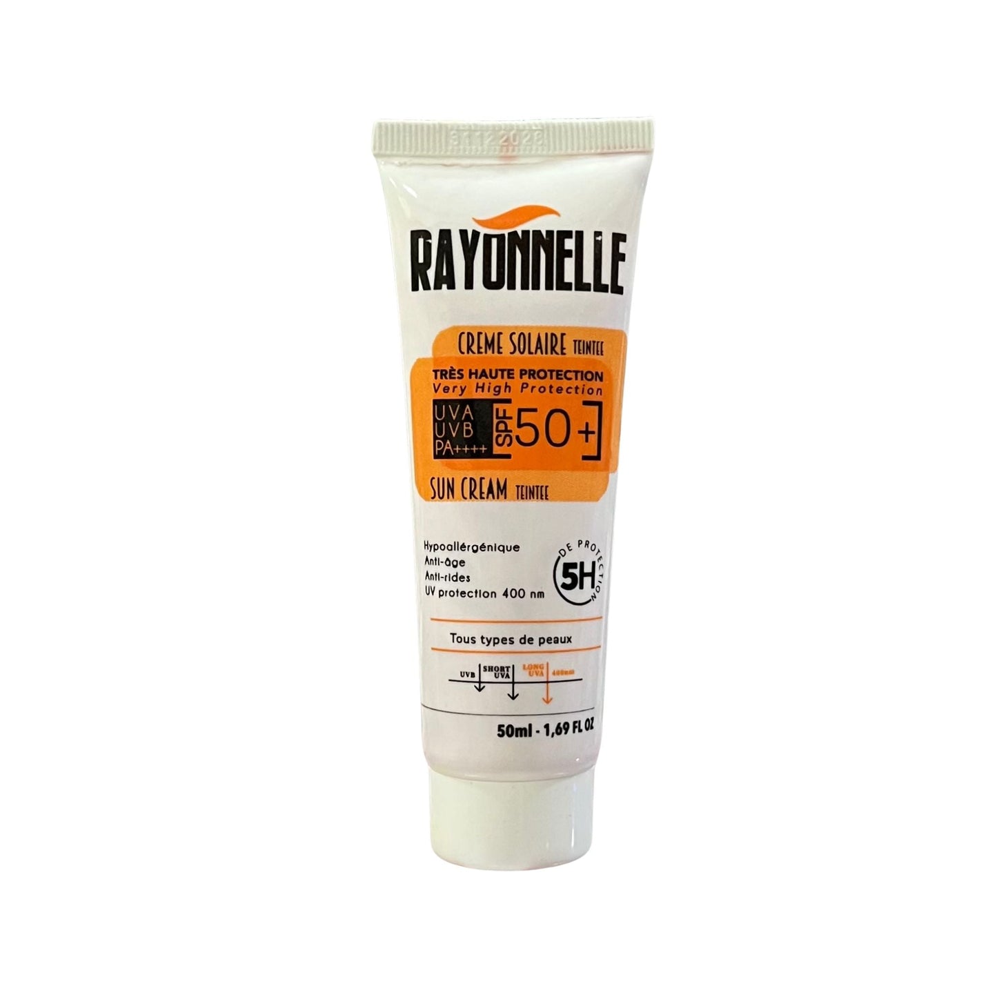 RAYONNELLE CREME SOLAIRE TENTE SPF50+ 50ml