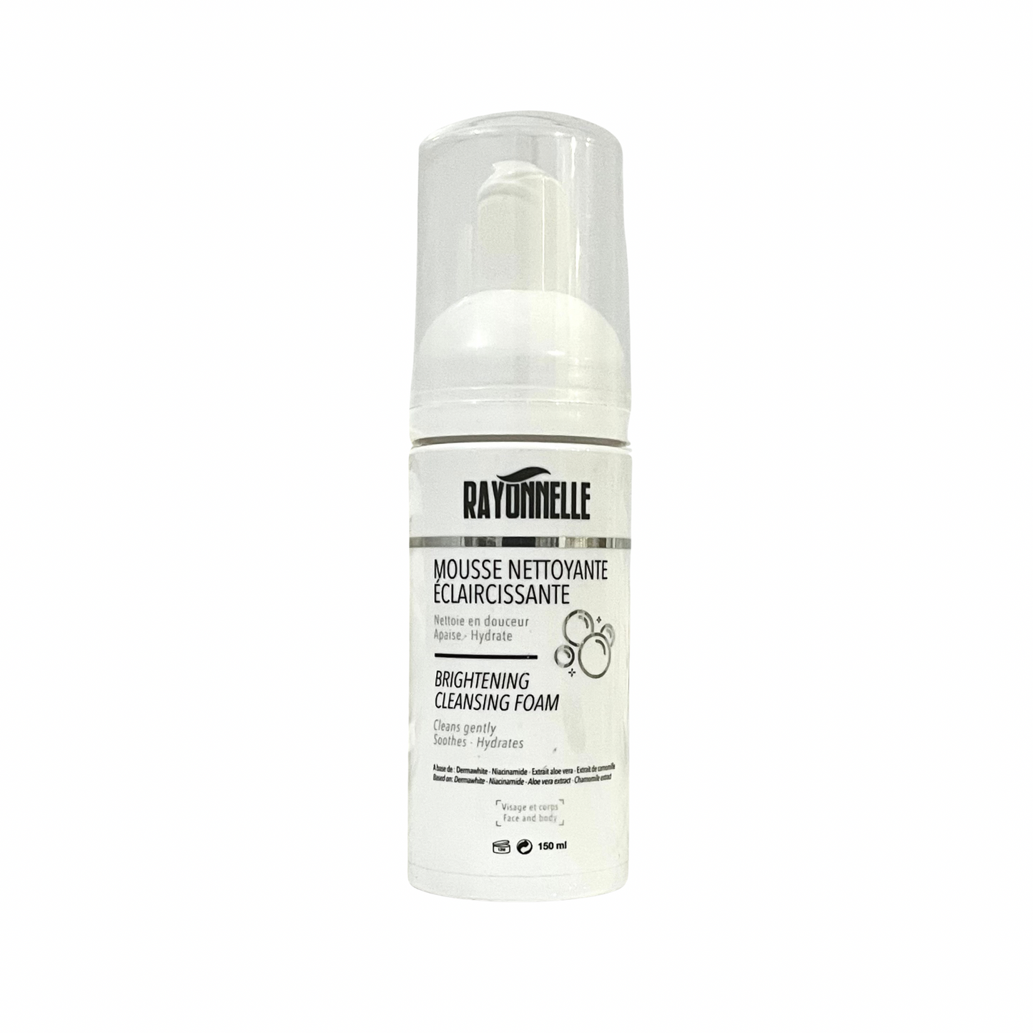 RAYONNELLE Mousse Nettoyante Éclaircissante 150ml