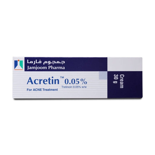 Acretin 0,05% Crème pour l'acné (Trétinoïne) 30g