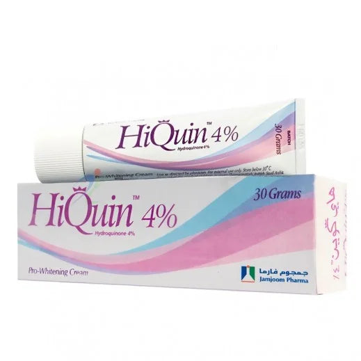 HIQUIN 4% – Hydroquinone Crème Éclaircissante Pro 30 G