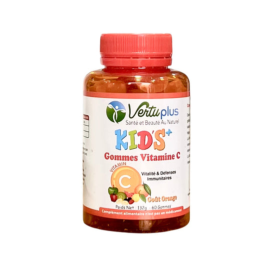 vertu plus kid's gommes vitamine c 60gommes
