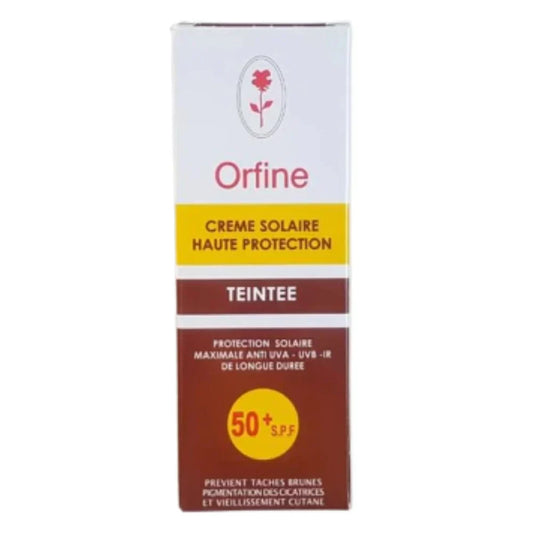 Orfine SUN CREAM
HIGH PROTECTION TEINTE SPF 50 50ml