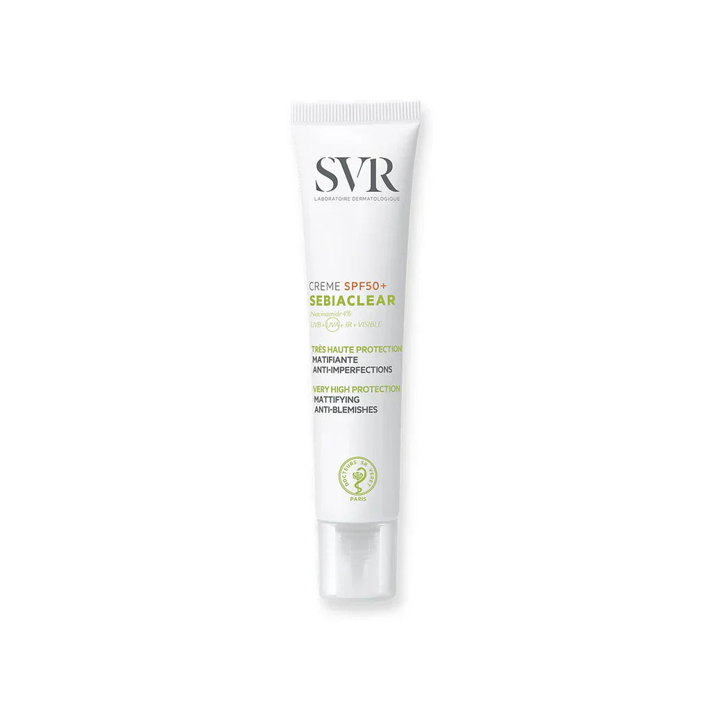 SVR CREME SPF50+ SEBIACLEAR Matifiant Niacinamide 4%