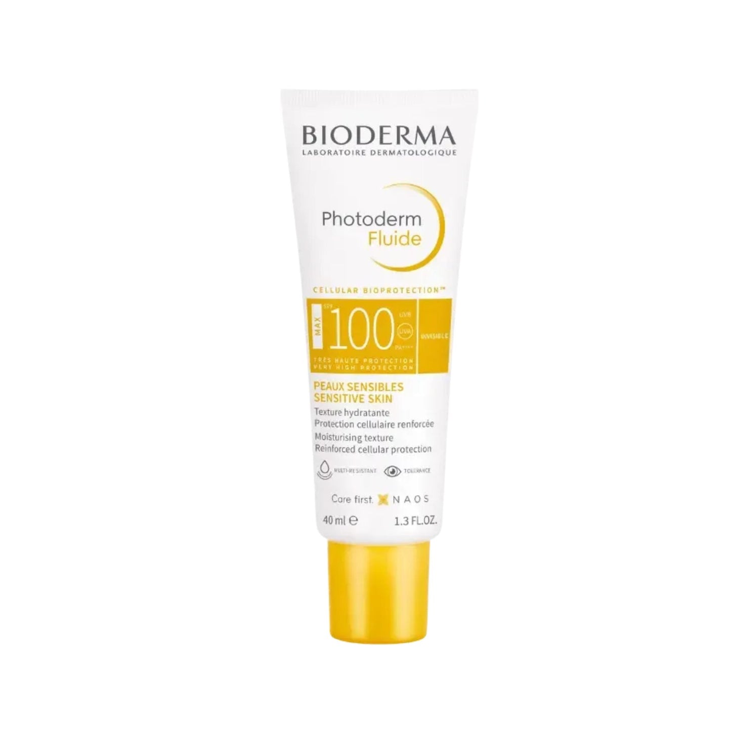 BIODERMA Photoderm Fluide MAX SPF 100 PEAUX SENSIBLES Invisible