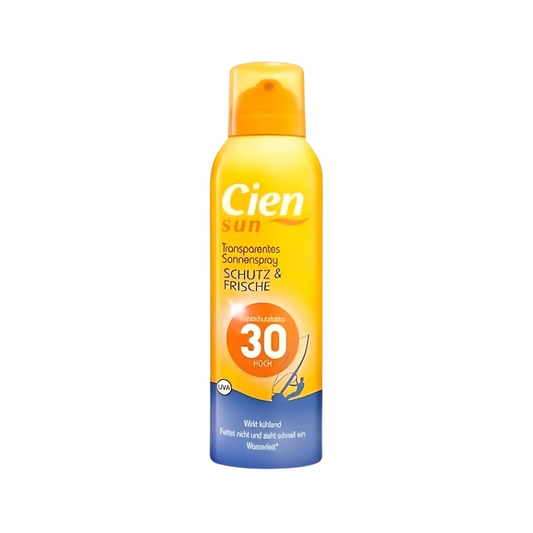 Cien  Sun Sport – Spray solaire transparent SPF 30 – 200 mL