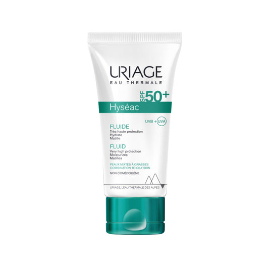 URIAGE HYSEAC FLUIDE SOLAIRE SPF 50+ 50ml Haute Protection