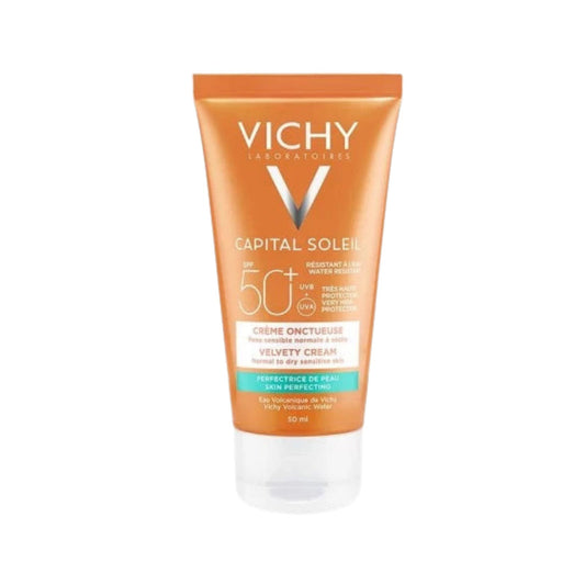 Vichy Capital Soleil Crème Onctueuse SPF50+ Peau Sensible Normale à Sèche | 50ml
