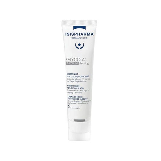 ISISPHARMA GLYCO-A MEDIUM Peeling Crème Nuit 12% D’acide Glycolique 30ml