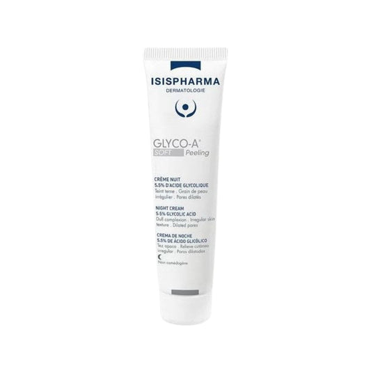 ISISPHARMA GLYCO-A SOFT Peeling Crème Nuit 5,5% D’acide Glycolique 30ml