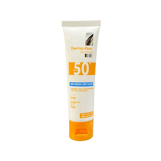 Derma/Doc Skin Face SPF50+ ANTI-TACHES FLUIDE INVISIBLE TOUCHER SEC